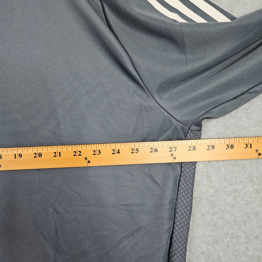 Adidas Tiro 23 League Training Jacket Mens 3XLT Grey White HS3504 Slim Fit New - Picture 5 of 8